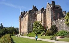 Brodick Castle side