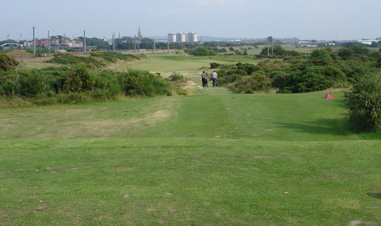 Irvine Golf Club 4th tee