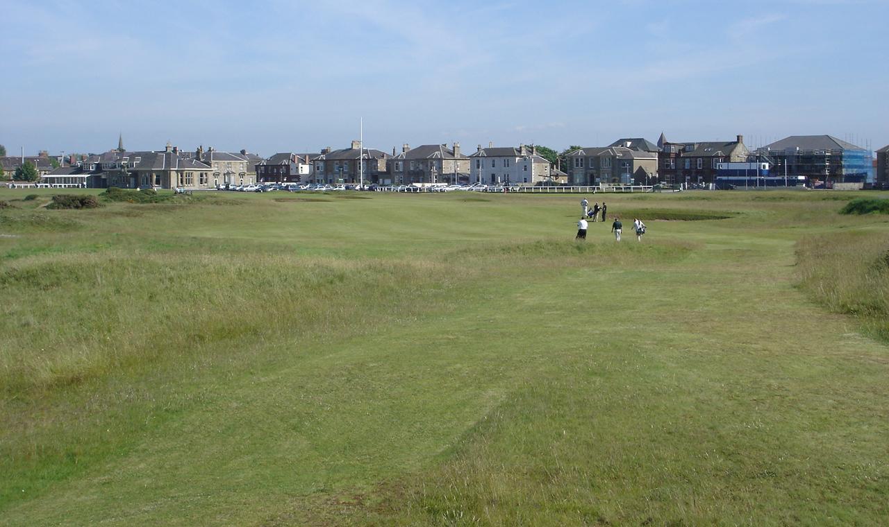 Old Prestwick 14th tee