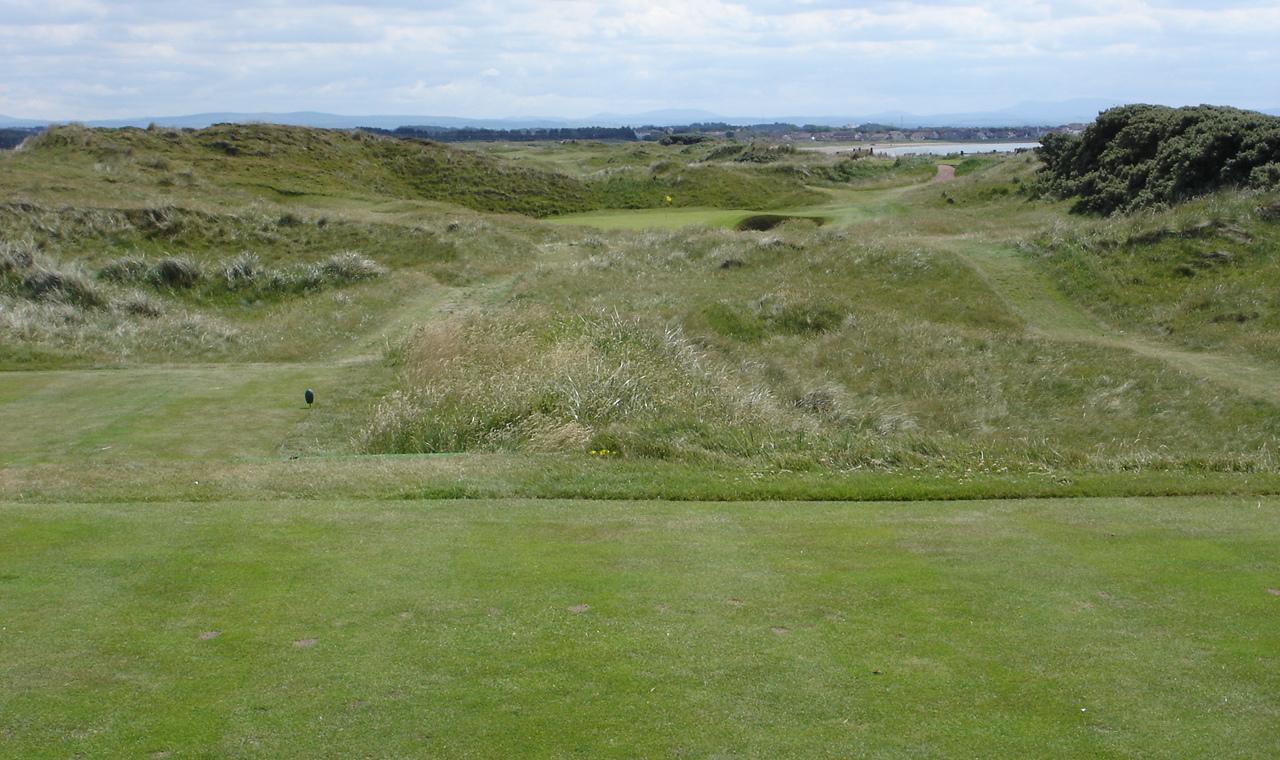 Western Gailes 7th tee