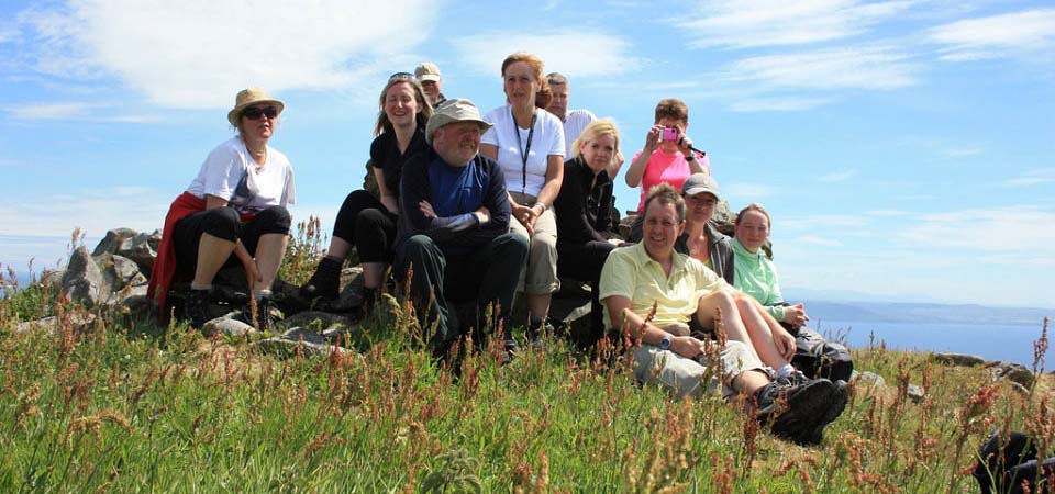 Ailsa Craig Summit tour party image