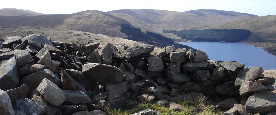 View from Craibraneoch summit to Cannock Hill image