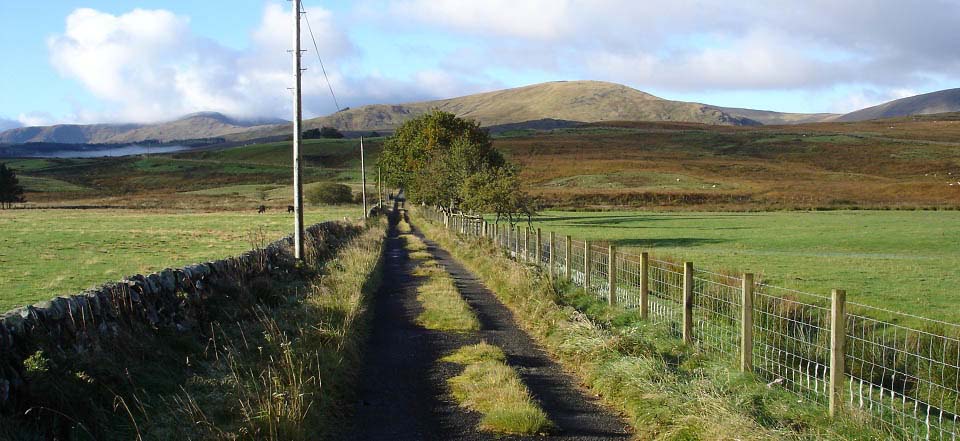 Garryhorn farm road image