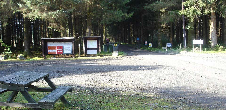 Forest Estate Corserine car park image