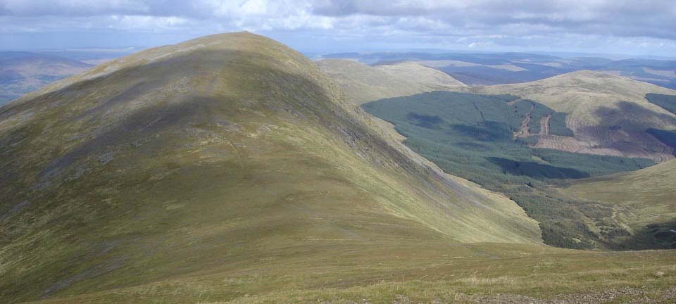 Carlin's Cairn from Corserine image