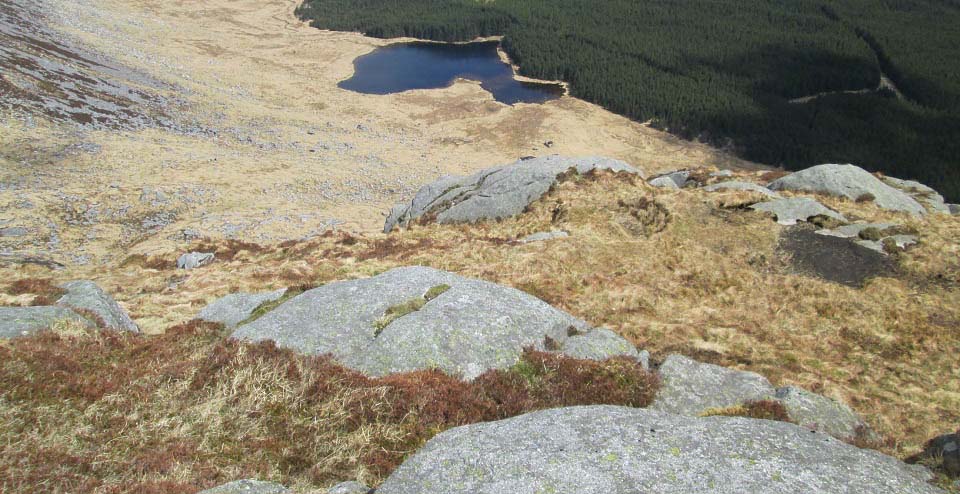 Dungeon Hill view to Dry Loch image