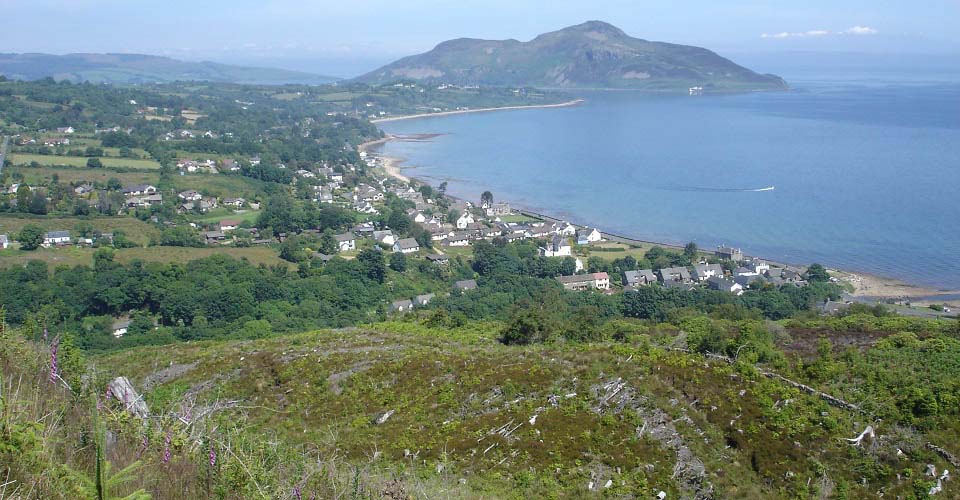 Whiting Bay from the Giants Grave image