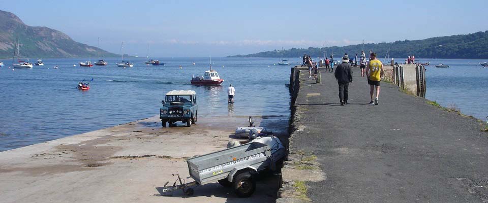 Holy Isle Ferry at Lamlash image