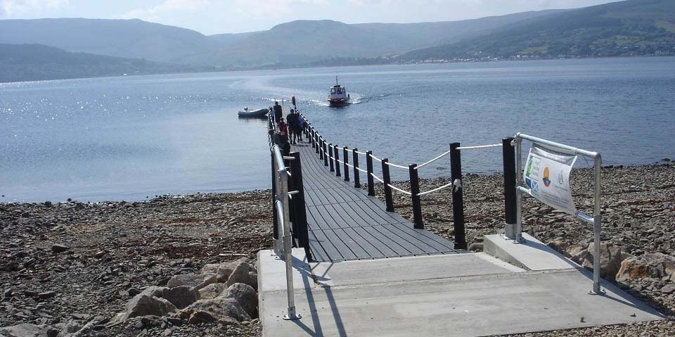 Holy Isle Jetty image