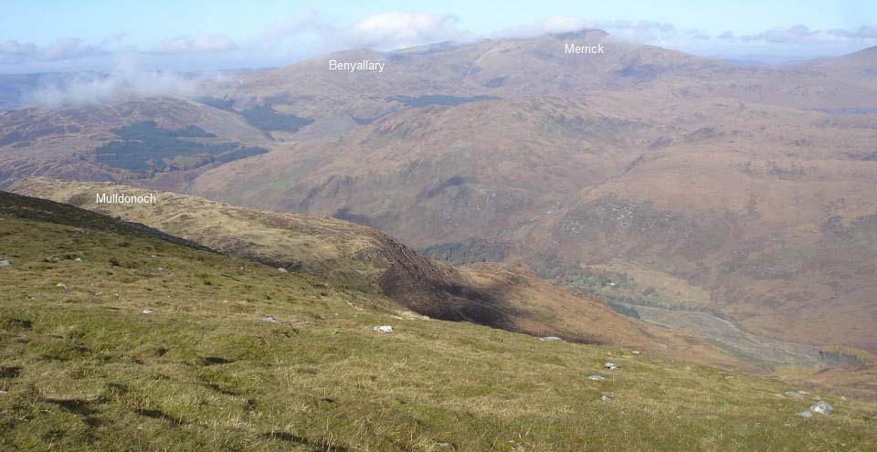 Lamachan view to the Merrick image