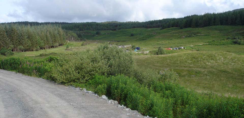 Loch Doon south side car park image