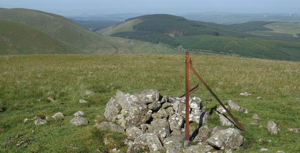 Pinbreck Hill view southwest image