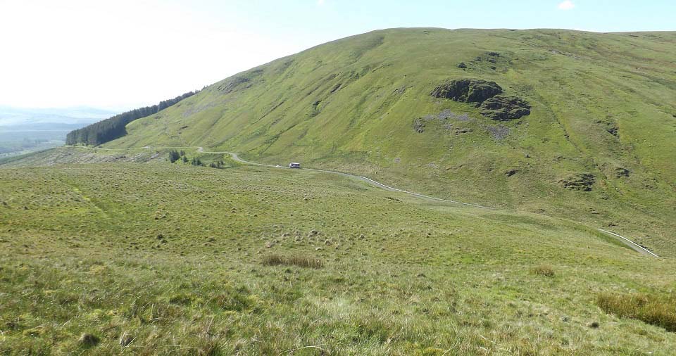 Nick of the Balloch from the north image