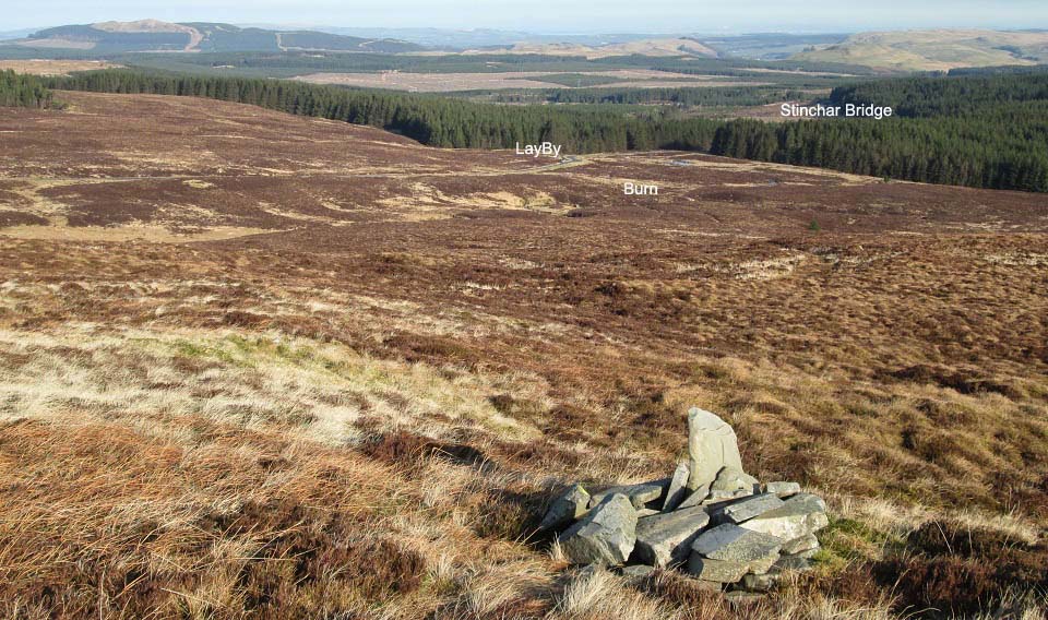 Cairnadloch view to the Stincahr Bridge image