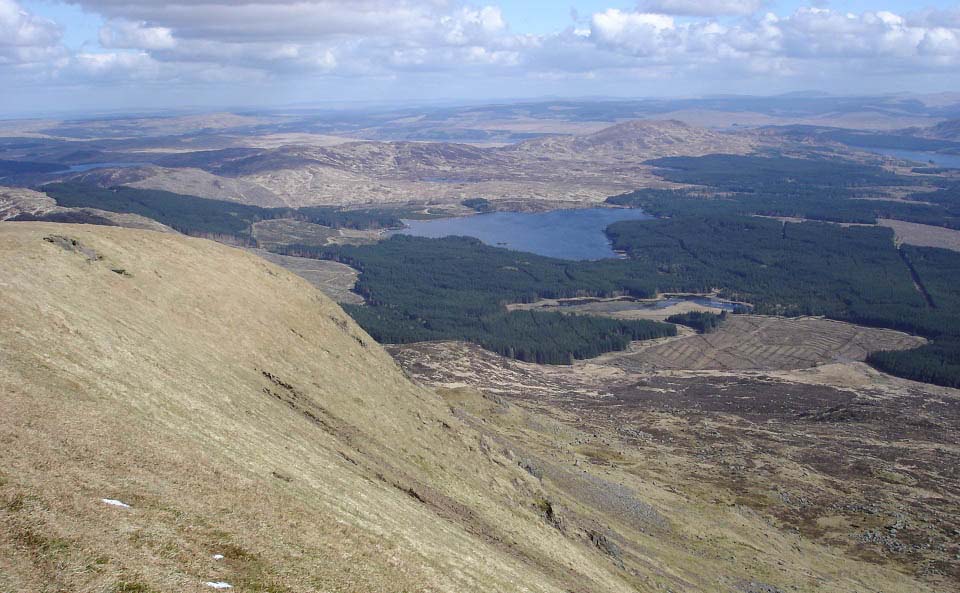 Loch Riecawr from Shalloch-on-Minnoch image